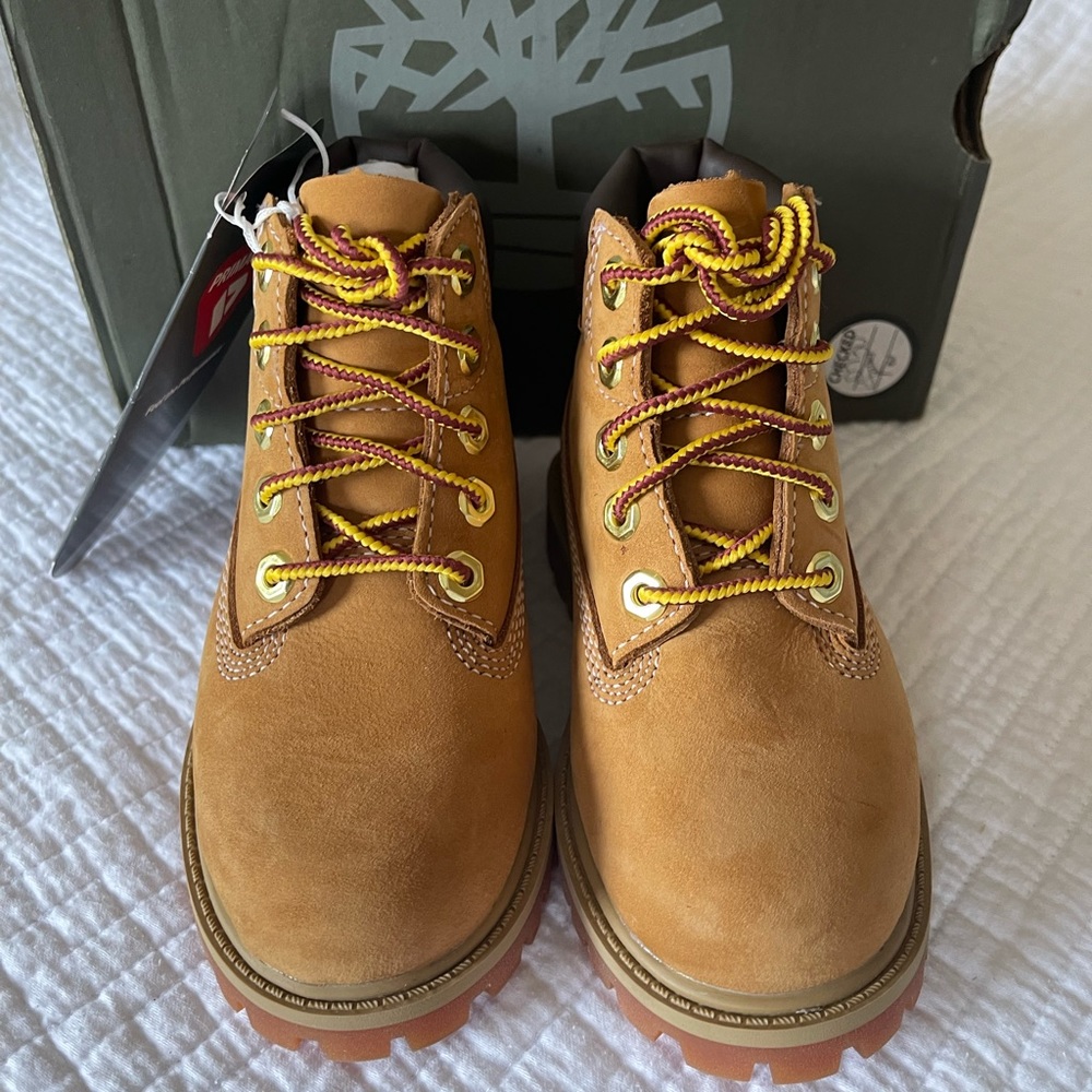 Timberland Waterproof leather boots for kids